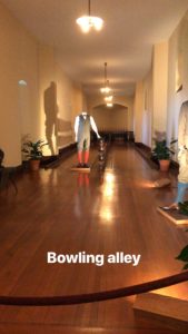 Biltmore Estate bowling alley