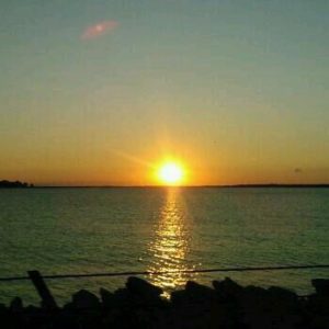 Sunset on a Minnesota lake