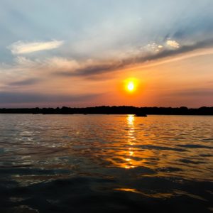 Sunset on Prior Lake, Minnesota