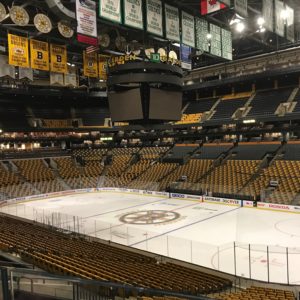 TD Garden Boston Bruins Hockey Rink