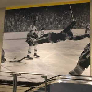 Bobby Orr Boston Bruins at TD Garden in Boston