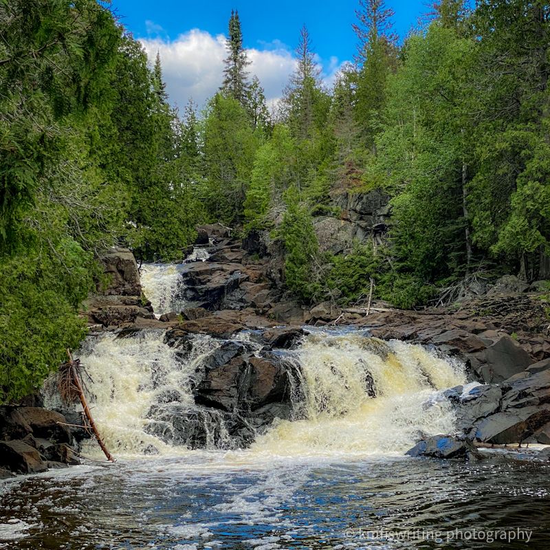 George H. Crosby Manitou State Park Waterfall