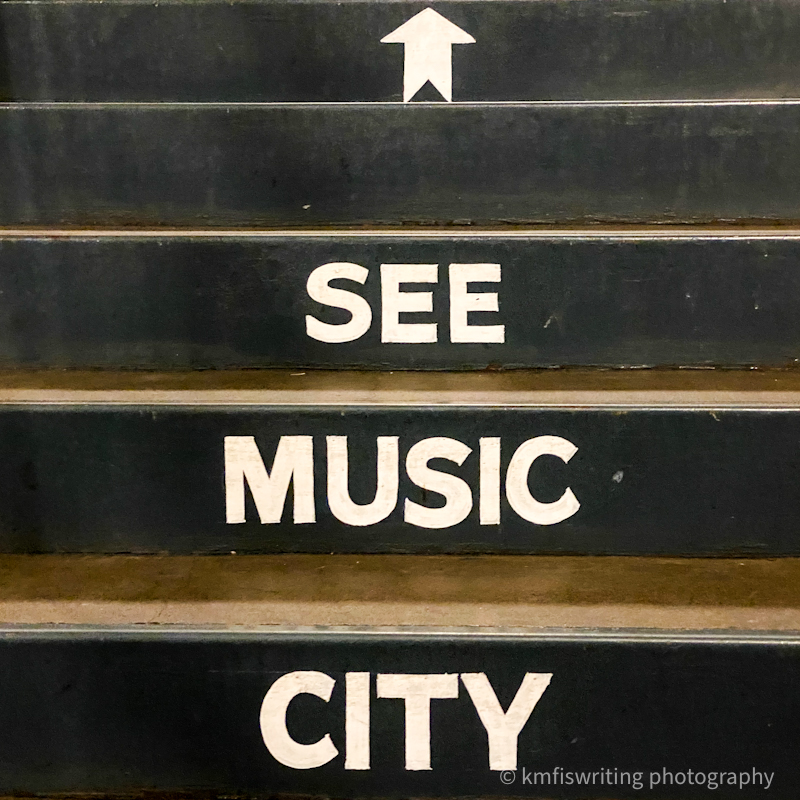 See Music City stairs at Acme Feed and Seed