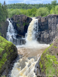 High Falls Grand Portage State Park best waterfalls in Minnesota