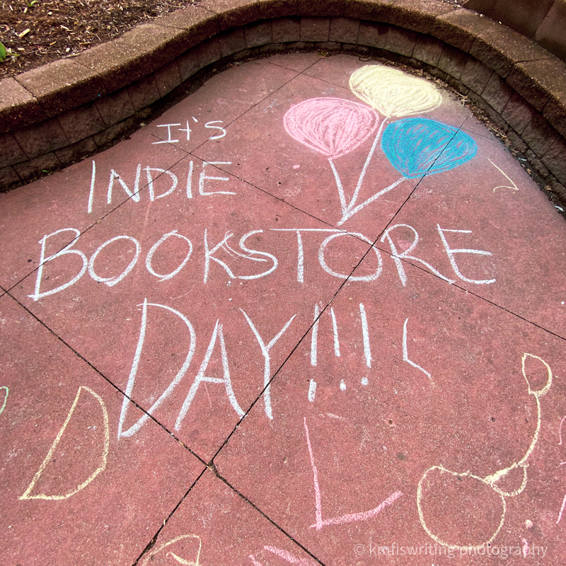 Indie Bookstore Day chalk drawing Minneapolis St. Paul Minnesota